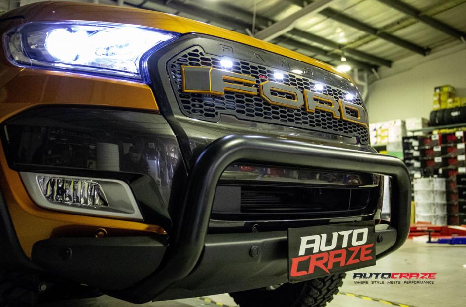 FORD RANGER GD04 MATTE BLACK
